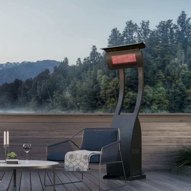 freestanding liquid propane heater